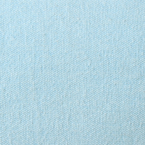 14" X 36" Light Blue 100% Cotton Zippered Pillow